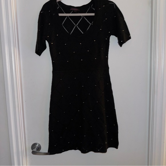 Betsey Johnson - Elegant Black Knit Dress - Picture 7 of 14